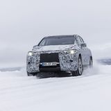 Mercedes EQS-SUV Wintererprobung