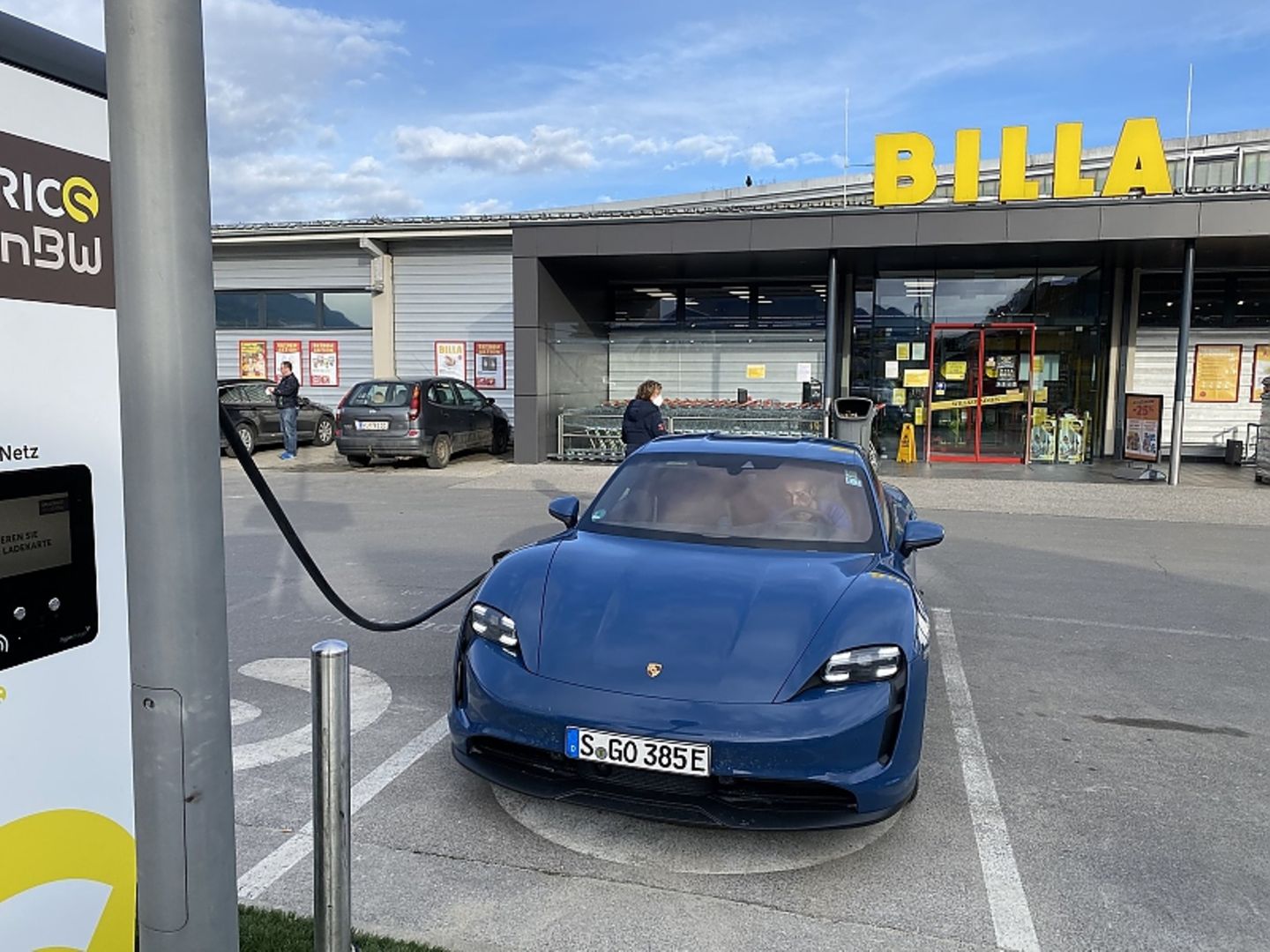 Porsche Taycan Roadtrip München - Zagreb 2021