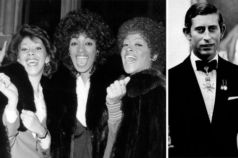 Die Three Degrees und Prinz Charles