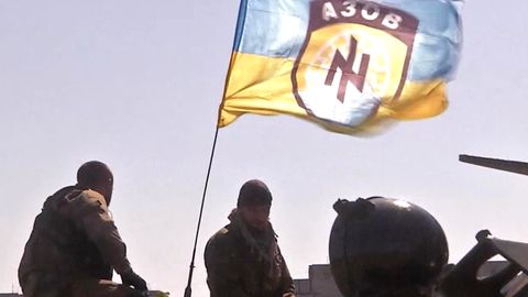 Ukraine-Krieg: Ukrainische Miliz "Regiment Asow" kämpft auf eigene Faust