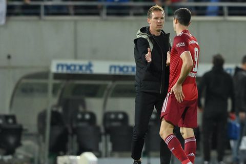 Julian Nagelsmann Robert Lewandowski FC Bayern München