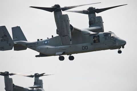 Ein Archivfoto eines MV-22B Osprey-Flugzeugs. Ein Flugzeug dieses Typs ist nun in Norwegen abgestürzt. 