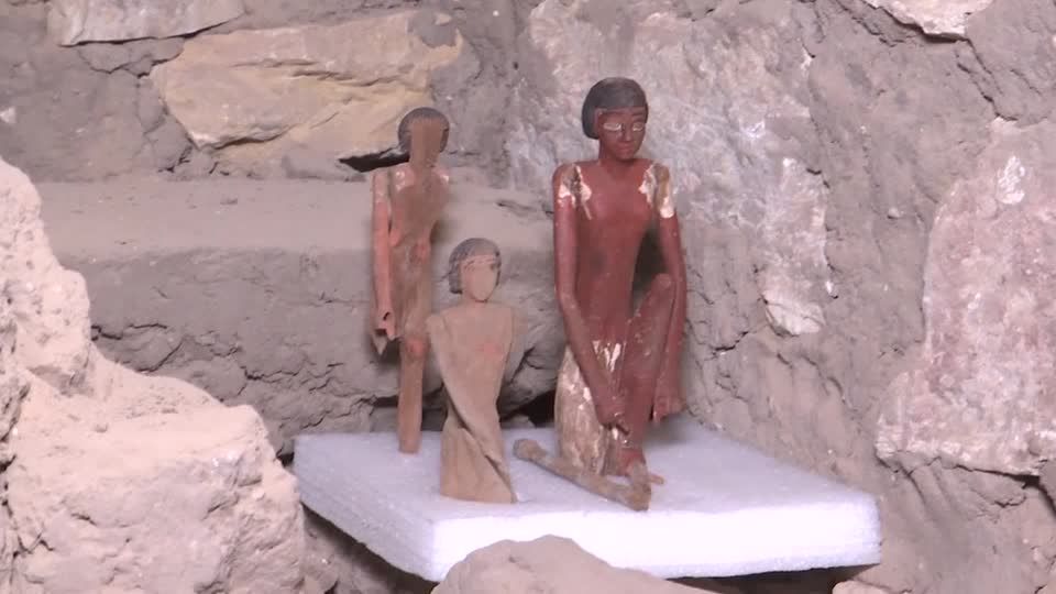 Jahrtausende alte Gräber : In der Totenstadt von Sakkara machen Forscher eine bedeutende Entdeckung