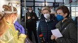 Ukrainisches Ankunftszentrums TXL