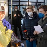 Ukrainisches Ankunftszentrums TXL