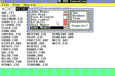 Windows 1.0 Screenshot