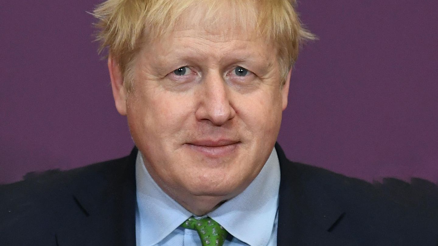 Porträt Boris Johnson Porträt Boris Johnson
