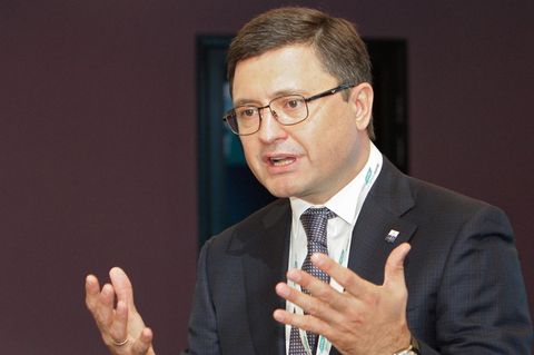 Wadym Bojtschenko, Bürgermeister von Mariupol, auf einer Veranstaltung im Mai 2021