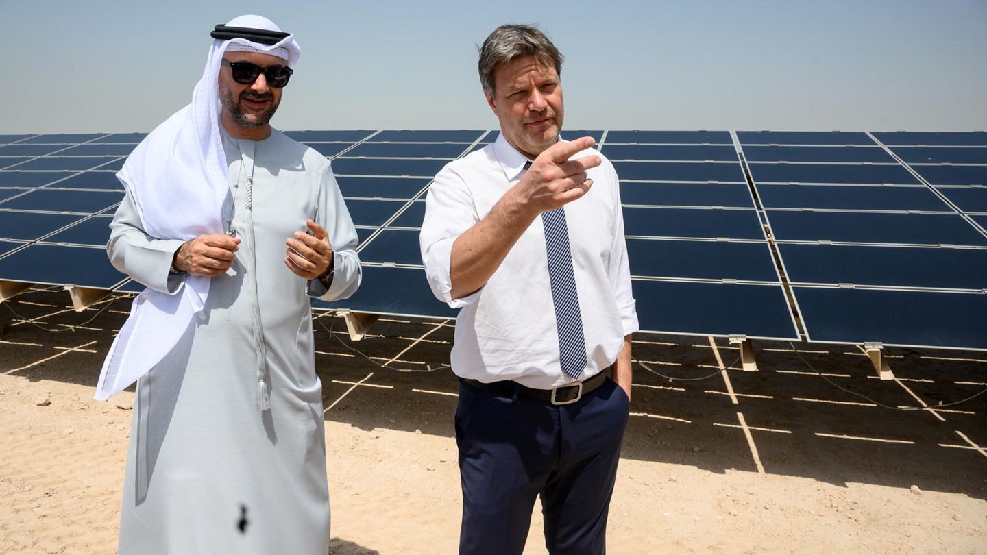 Habeck wants more speed with hydrogen – with the help of the Emirates (video)