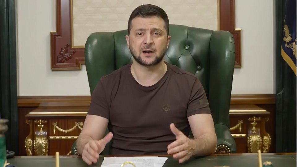 Videoansprache: Selenskyj fordert erneut Treffen mit Putin – und zeigt sich offen für Kompromiss über Nato-Mitgliedschaft