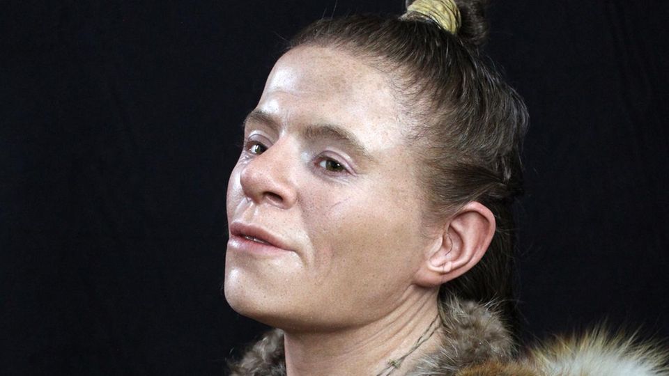Steinzeit: Modellbauer rekonstruiert Frau, die vor 4000 Jahren lebte