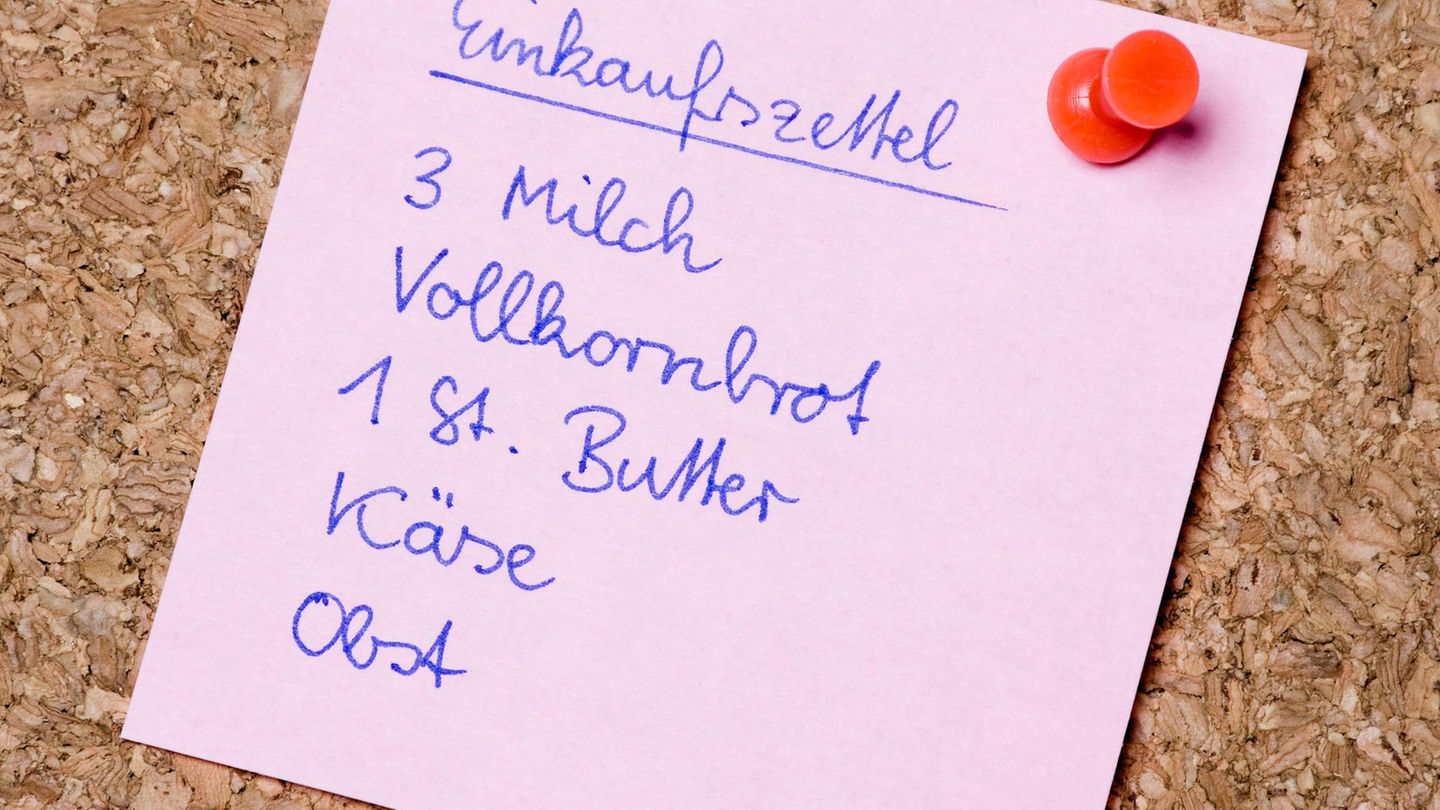 Pläne machen Wochenplan machen