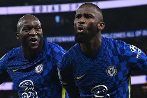 ROMELU LUKAKU ANTONIO RÜDIGER CHELSEA 12012022