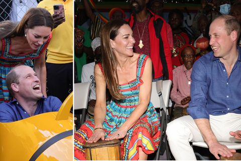 William und Kate auf Jamaika