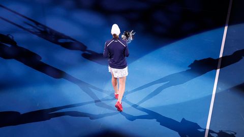 Ashleigh Barty nach ihrem Sieg bei den Australian Open