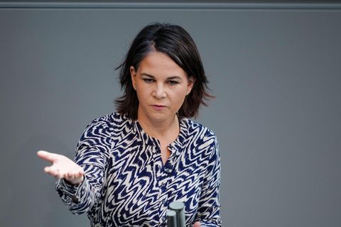 Annalena Baerbock im Bundestag