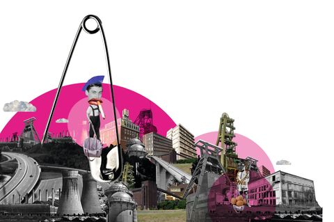Collage zu Punks und Koks