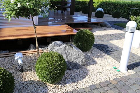 Schottergarten in Saarbücken