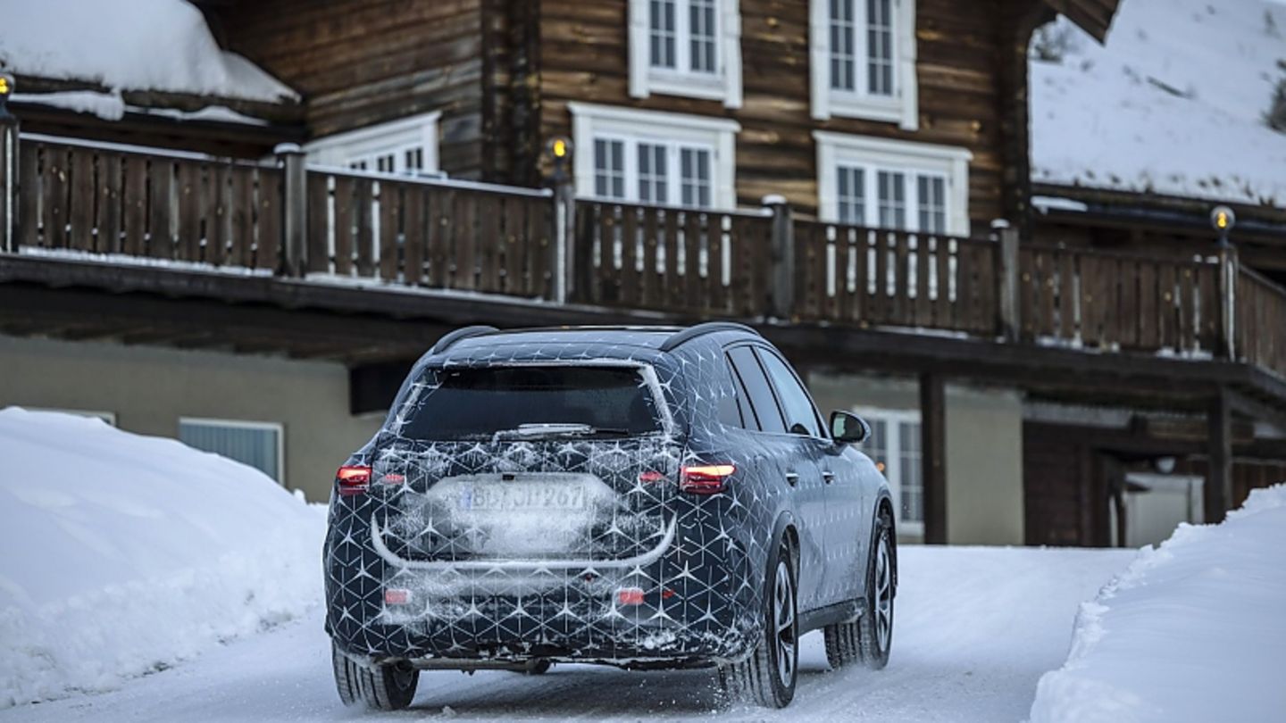 Winter testing Mercedes GLC: Quiet and manoeuvrable Winter testing Mercedes GLC: Quiet and manoeuvrable