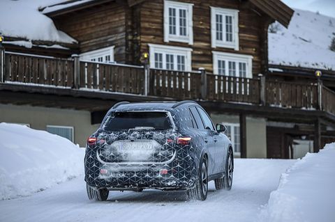 Der Mercedes GLC X254 befindet sich in der Wintererprobung