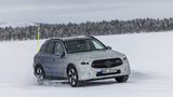 Mit dem Mercedes GLC X254 lassen sich sogar Drifts hinlegen
