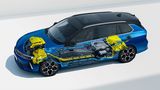 Der Plug-in-Hybrid hat zunächst 133 kW / 180 PS, später folgt dann eine Version mit 165 kW / 225 PS