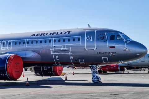 Airbus A320 von Aeroflot