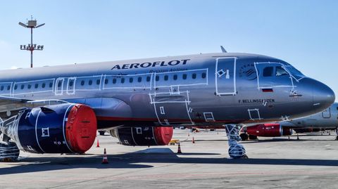 Airbus A320 von Aeroflot