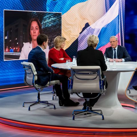 Illner-Talkrunde mit Marietta Slomka als Vertreterin