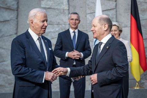 Biden und Scholz