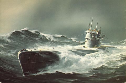 Deutsches U-Boot vom Typ VII C