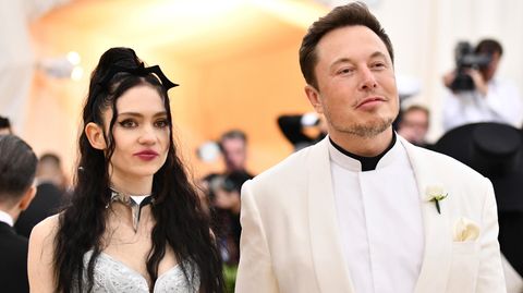 Sängerin Grimes und Elon Musk