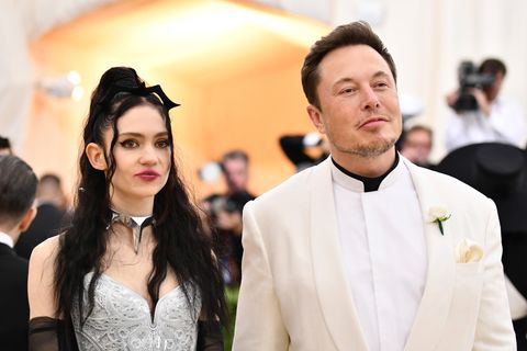 Sängerin Grimes und Elon Musk