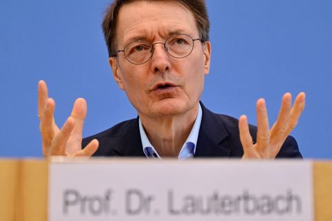 Bundesgesundheitsminister Karl Lauterbach (SPD)