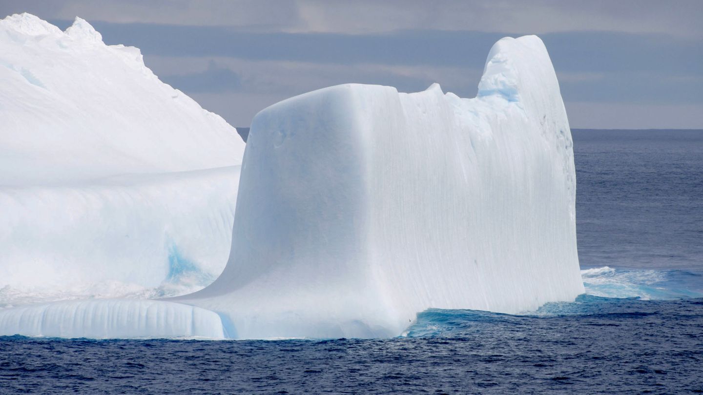 Белая стена Антарктиды. Antarktis. Klimawandel.