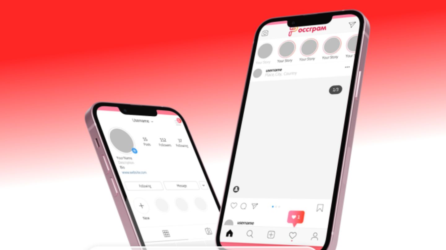 Rossgram sieht nicht nur ein bisschen aus wie Instagram