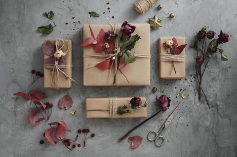 Geschenke mit nachhaltigem Papier