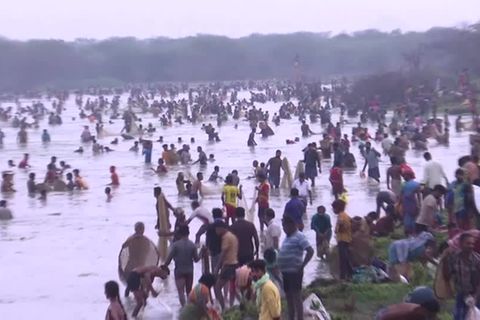Video: Jahrhundertealtes Angler-Fest mit großer Beteiligung