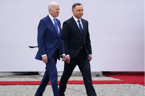 Joe Biden in Polen