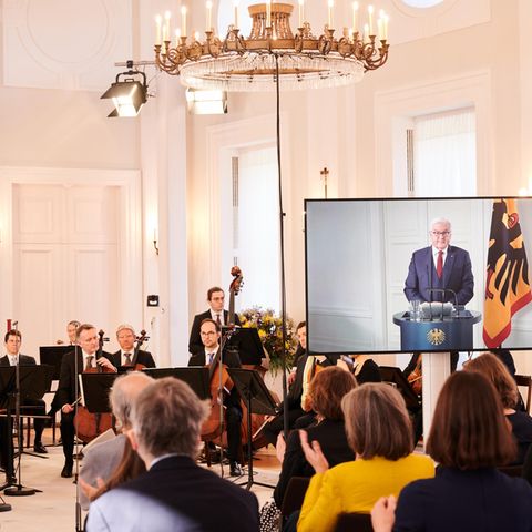 Konzert "Für Freiheit und Frieden" in Schloss Bellevue