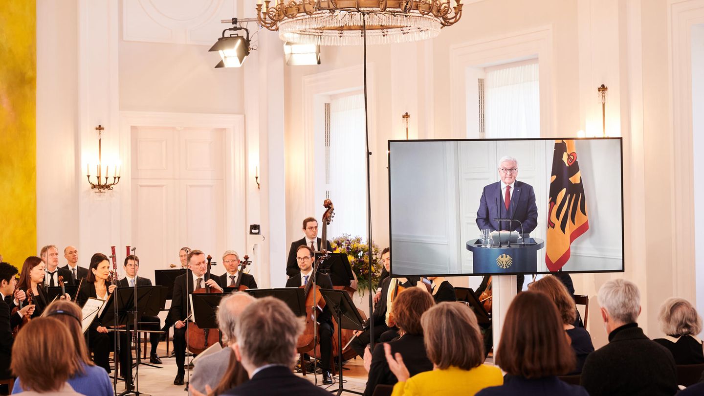 Konzert "Für Freiheit und Frieden" in Schloss Bellevue