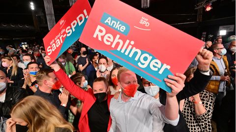 Jubel bei der Saar-SPD