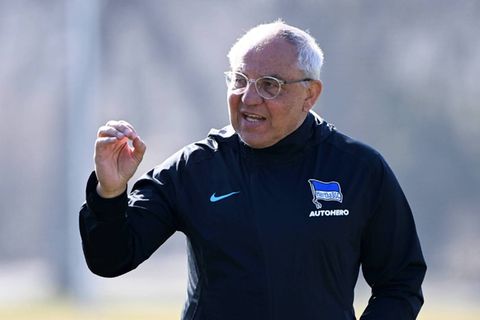 GER ONLY Felix Magath Hertha BSC