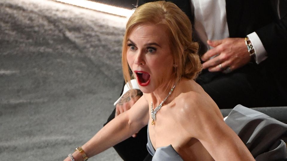 Nicole Kidman geschockt