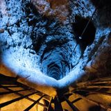 Der Durchmesser der Schächte war teilweise groß genug, um Eimer und Gefäße zu transportieren.