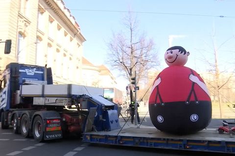 Video: Brummi-Protest vor Wirtschaftsministerium