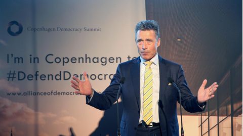 Der ehemalige dänische Ministerpräsident und Ex-Nato-Generalsekretär Anders Fogh Rasmussen