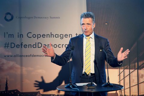 Der ehemalige dänische Ministerpräsident und Ex-Nato-Generalsekretär Anders Fogh Rasmussen
