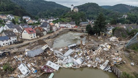 Ahrtal von Unwetter betroffen