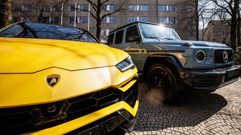 Bayern beschlagnahmt Mafia-Autos: Lamborghini und Mercedes